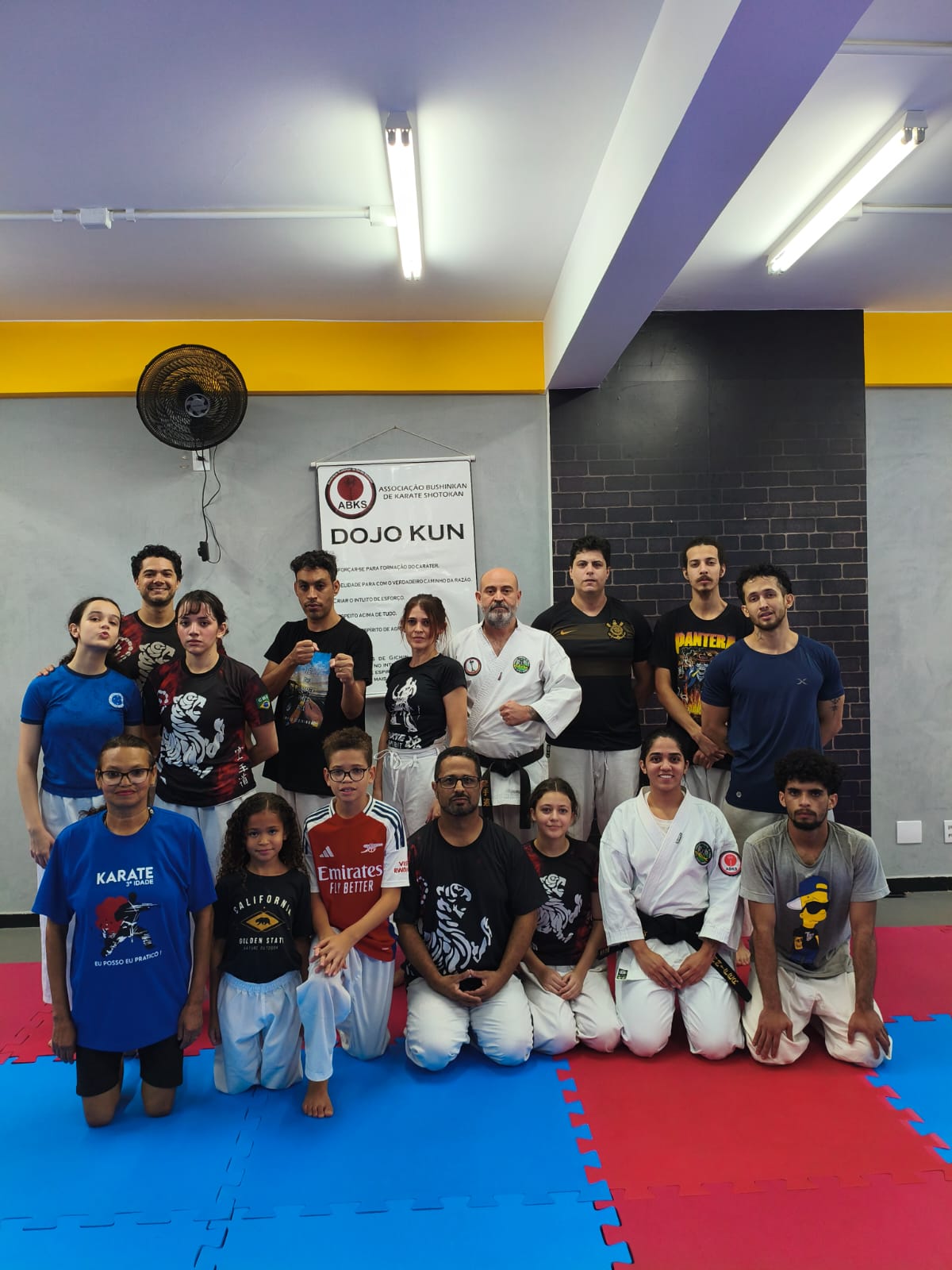 Atletas de Karate Shotokan da ABKS